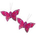 5cm Feather Glitter Butterfly (available in 6 colours)